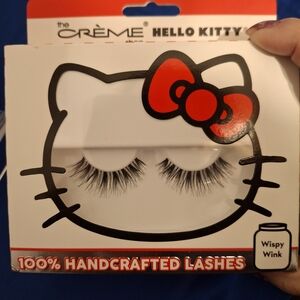 Hello Kitty Red Packaging Graphic Faux Lash Backing